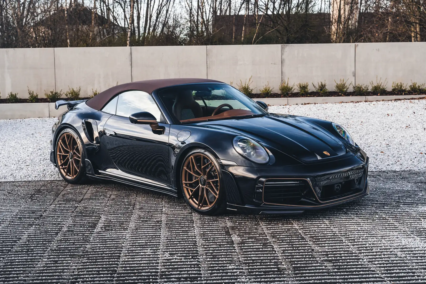 Porsche 992 Turbo S Cabrio / TECHART GT Sport Pack / 1 of 30 Schwarz - 1
