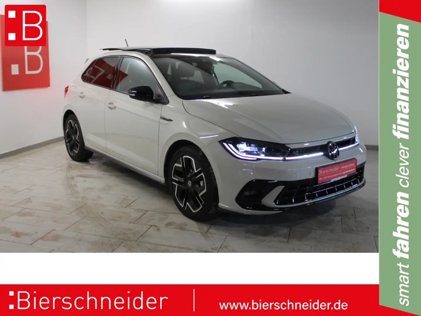 Volkswagen Polo 1.0 TSI DSG 2x RLine 17 ACC PANO MATRIX Grau - 1