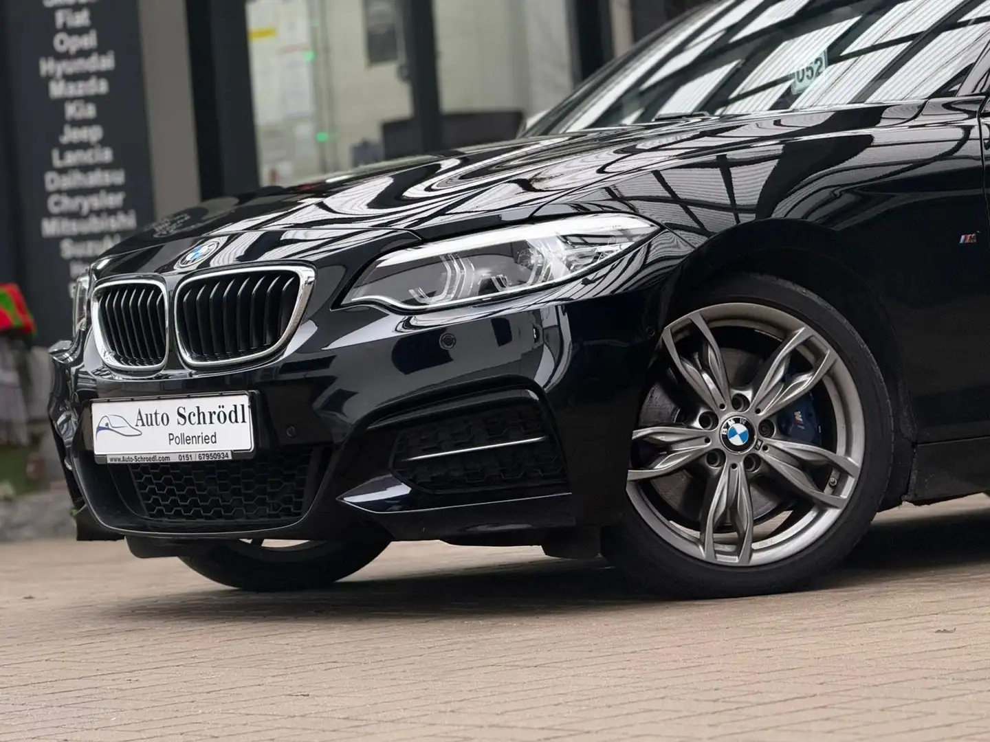 BMW M2 40i xDrive Cabrio, H/K, Adaptives Fahrwerk, Navi Schwarz - 2