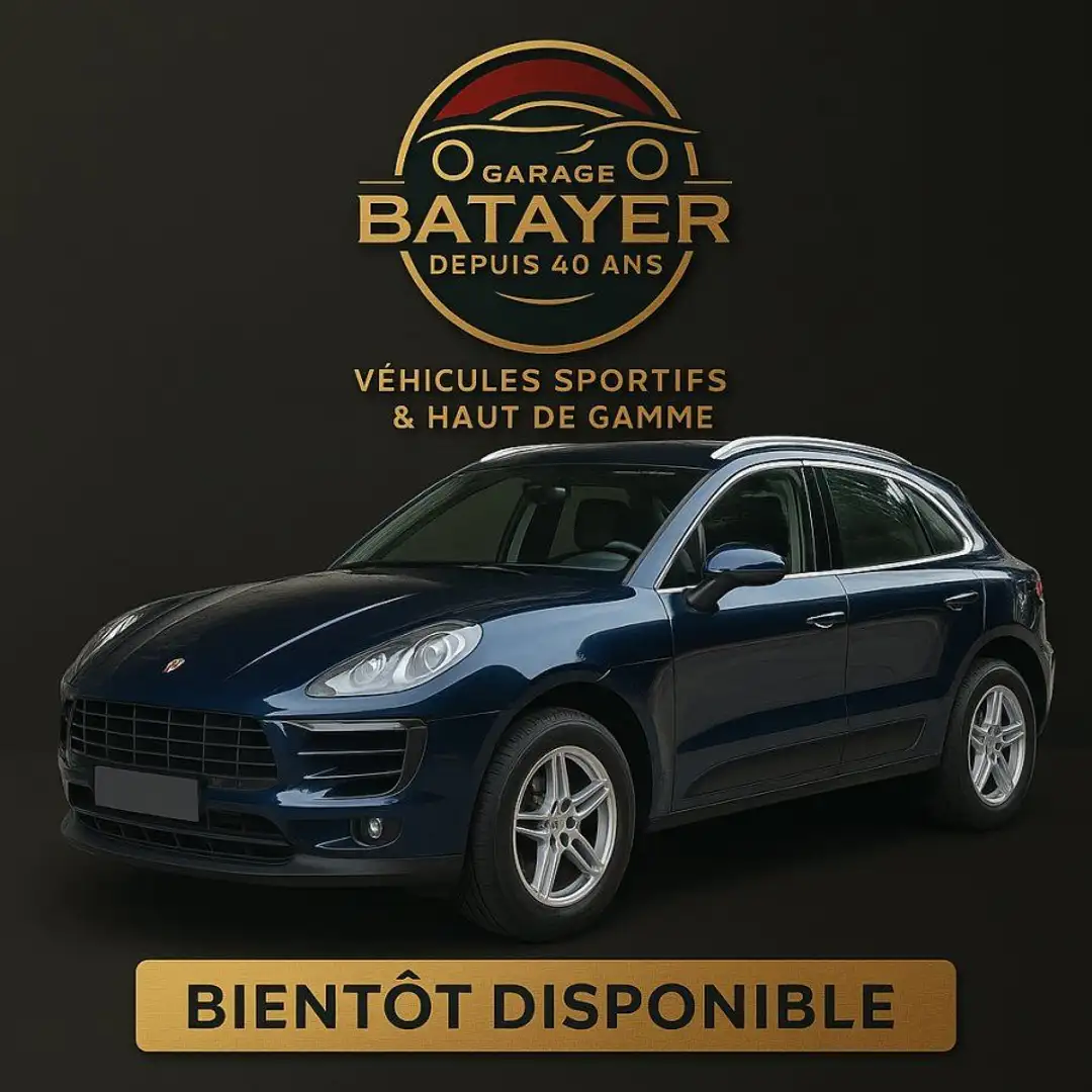 Porsche Macan 3.0 V6 S – 340 ch Blauw - 1