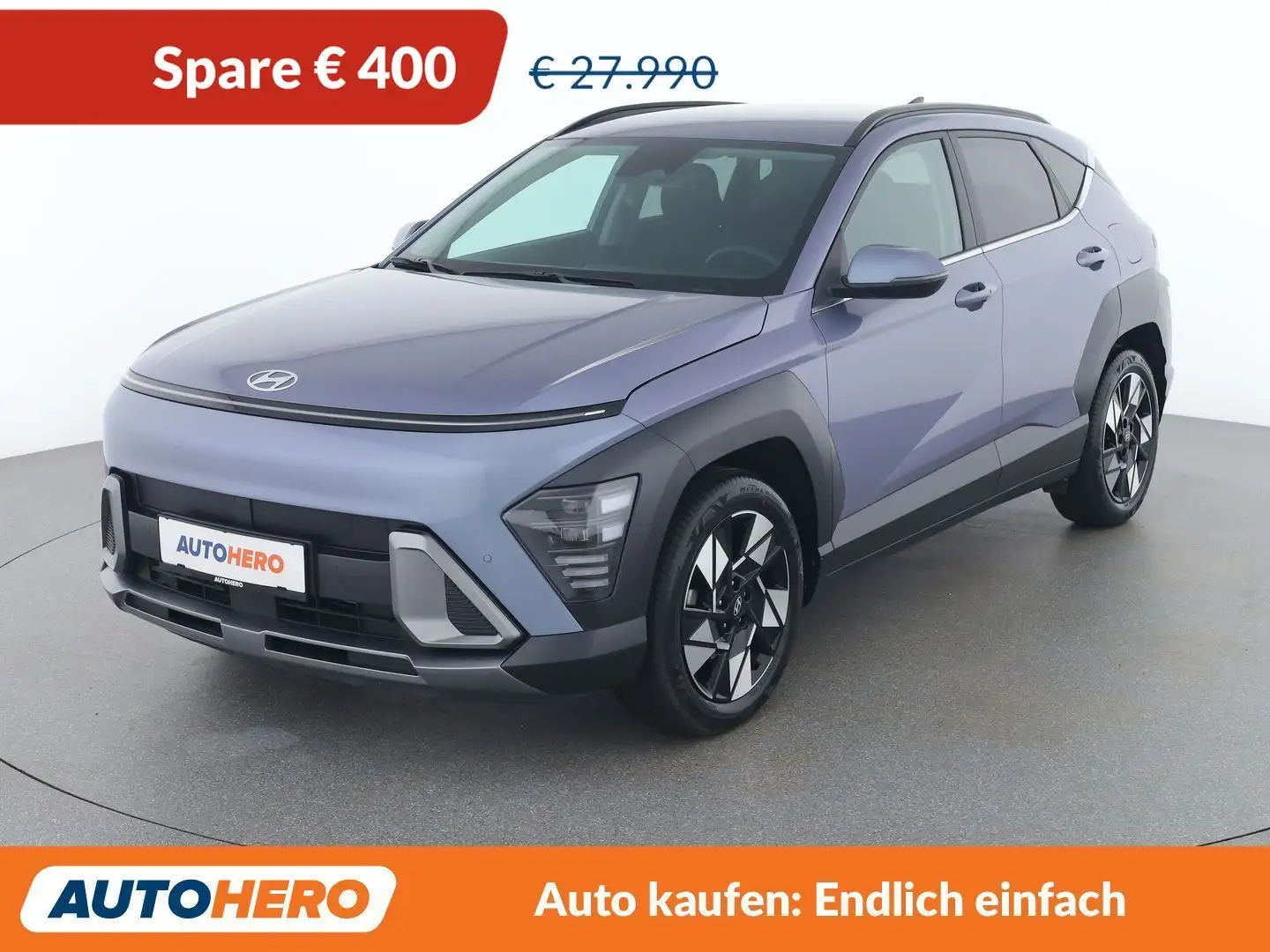 Hyundai KONA 1.6 Hybrid GO!+ 2WD Blau - 1