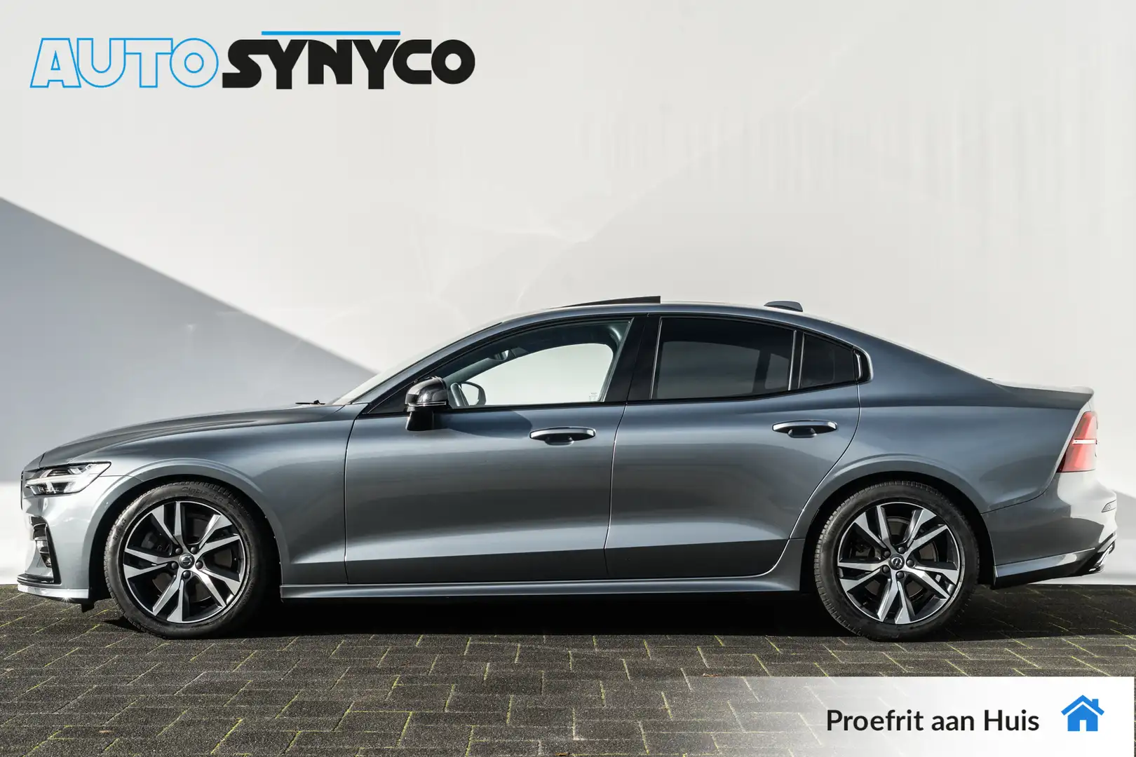 Volvo S60 T5 250 Pk Geartronic R-Design | Panoramadak | 18 i Gris - 2