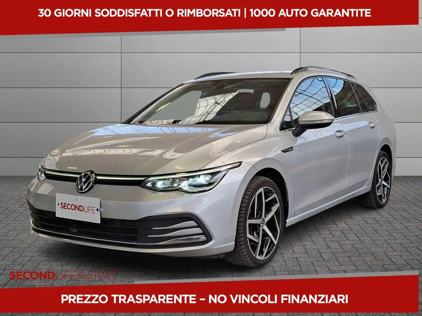 Volkswagen Golf Variant Variant 2.0 tdi Style 115cv dsg Grigio - 1