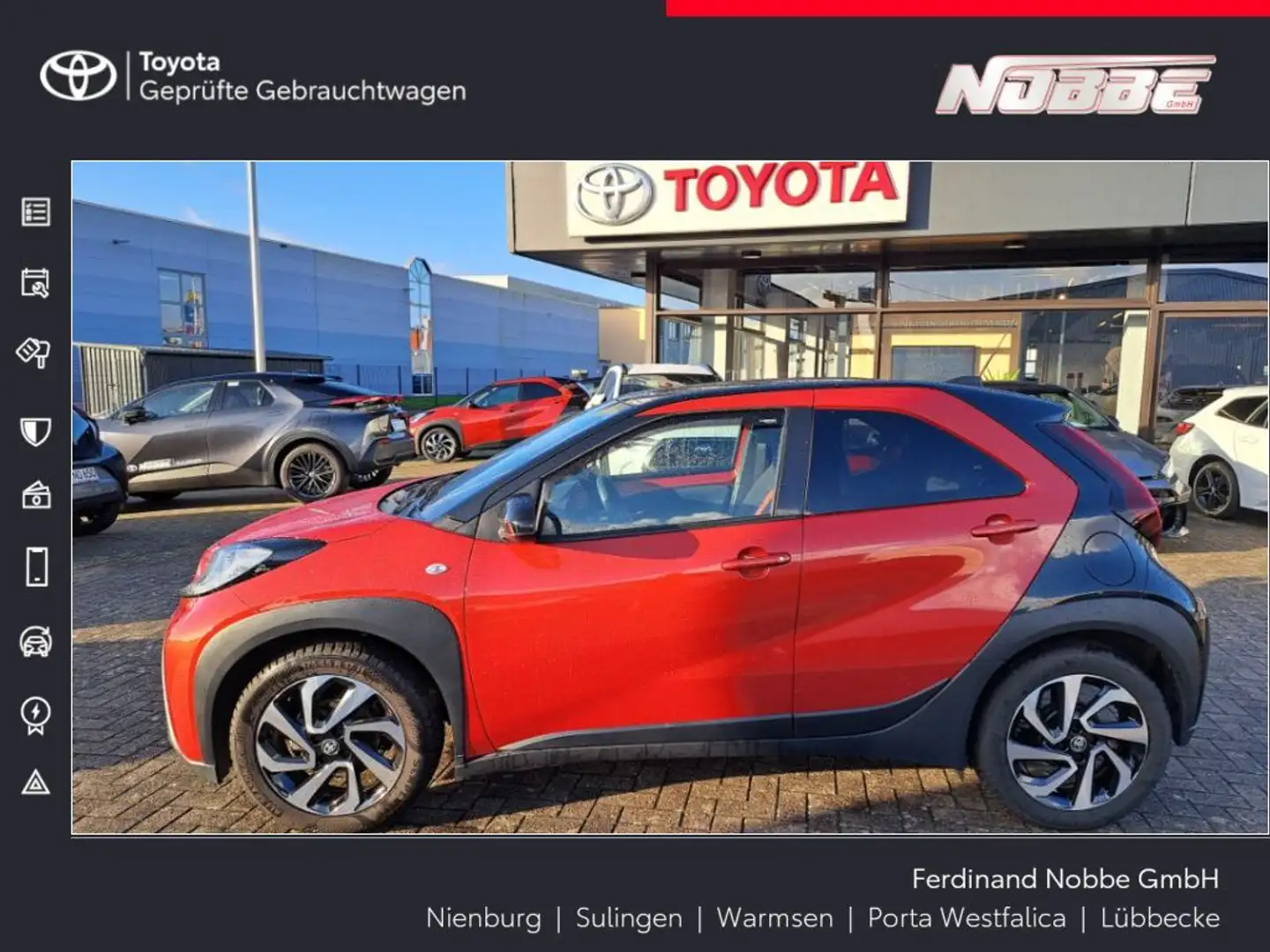 Toyota Aygo X Pulse Rouge - 1