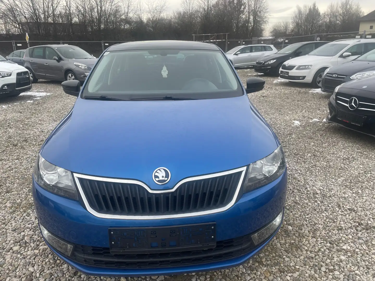 Skoda Rapid/Spaceback Ambition+neu pickerl 9/2026+4monat Blau - 2