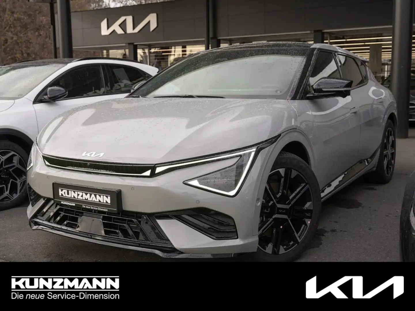 Kia EV6 84 kWh AWD GT-Line AHK Navi HeadUp 360° Grau - 1
