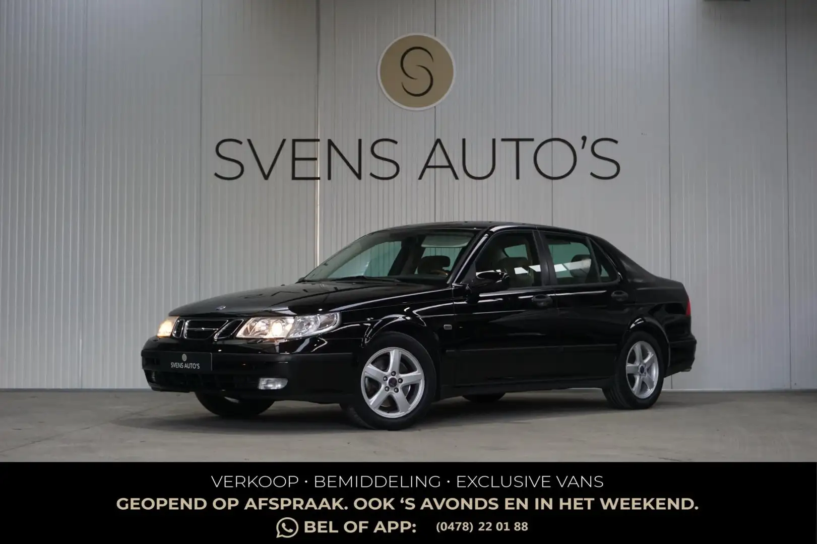 Saab 9-5 3.0t Arc Unieke Staat!|Org. NL|Complete Historie Noir - 1