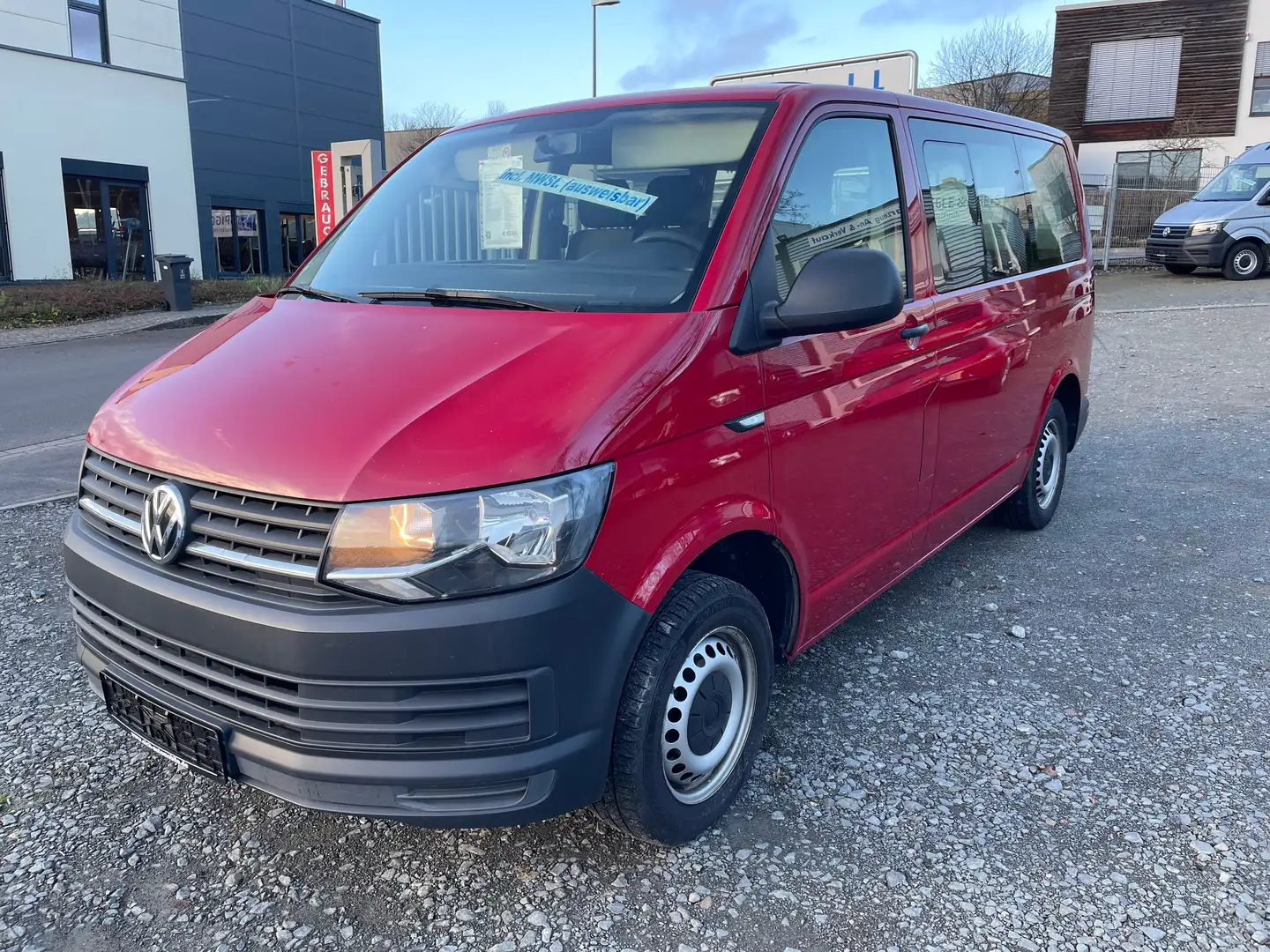 Volkswagen T6 Kombi Kombi EcoProfi / Navi / Klima / 1. Hand Rouge - 2