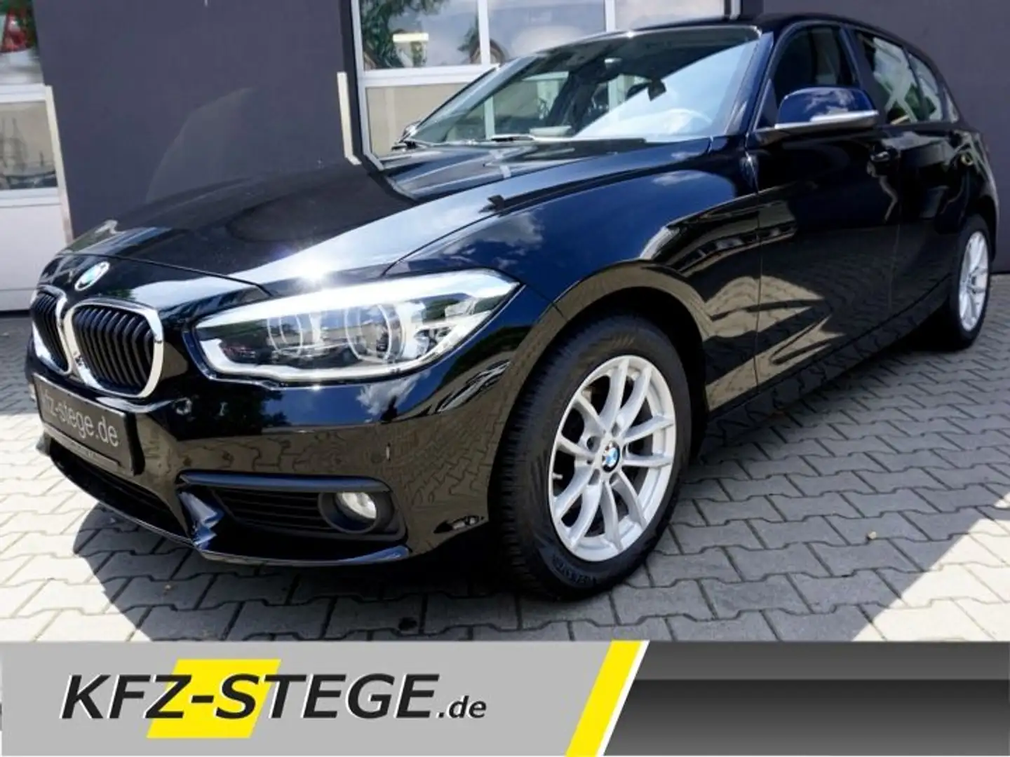 BMW 118 Lim. 5-trg. Advantage/LED / Sitzh./ Navi Negro - 1