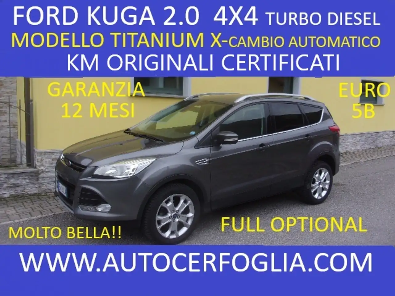 Ford Kuga II 2.0 tdci Titanium X 4wd 163cv powershift — photo 1 of 19