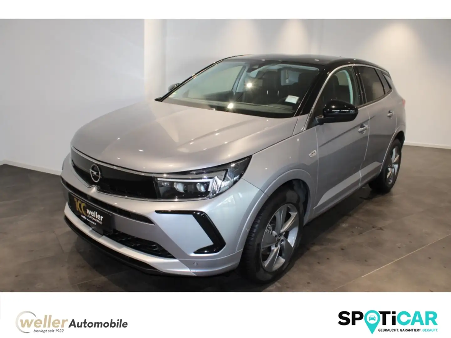 Opel Grandland 1.2 Turbo ''Elegance'' 360Grad-Kamera AHK Sitzheiz Argent - 1