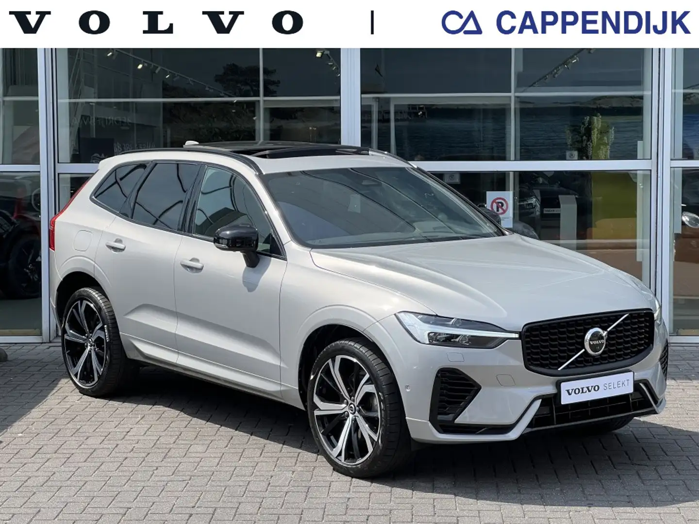 Volvo XC60 T6 340PK Recharge R-Design| Luchtvering| Panodak| Gris - 1