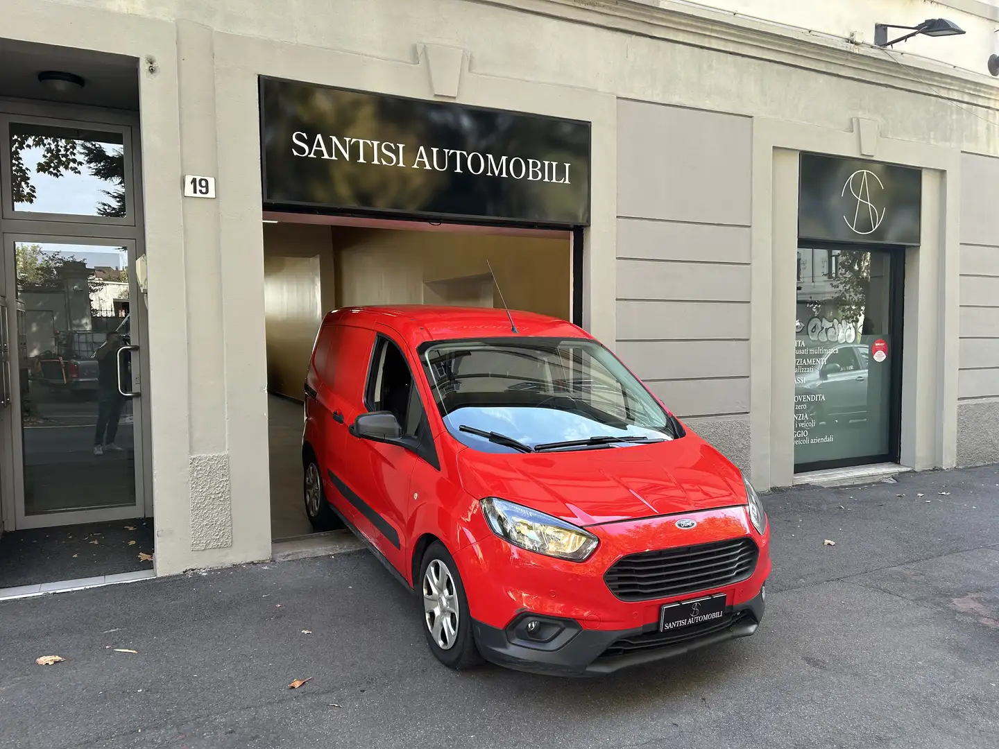 Ford Tourneo Courier 1.5 TDCI 100cv VANTREND | PREZZO PIÙ IVA!!! Rosso - 1