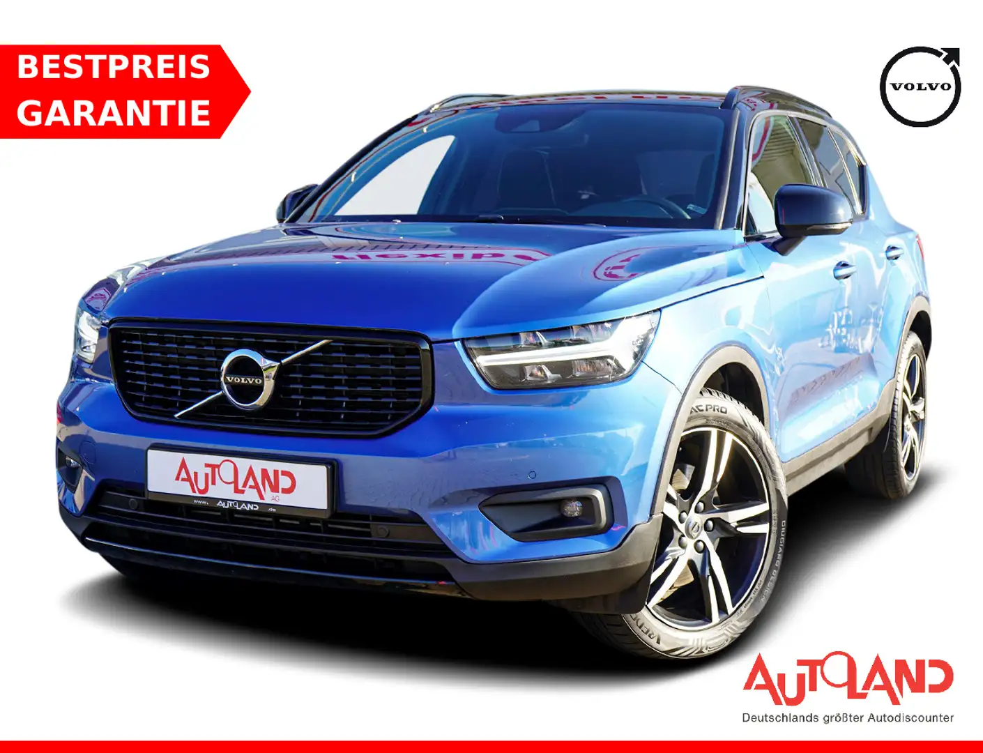 Volvo XC40 2.0 R Design LED HarmanKardon Navi DAB PDC Bleu - 1