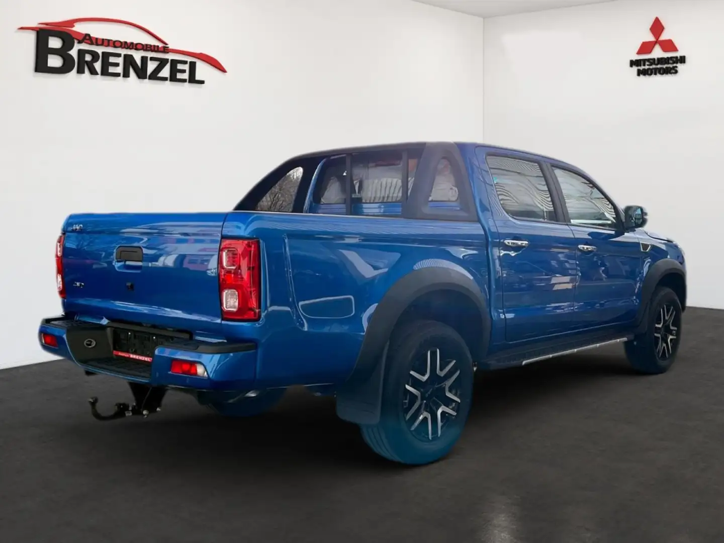 JAC 8 Pro DOKA 2.4 Allrad Klima 3000kg Anhängelast Klima Blau - 2