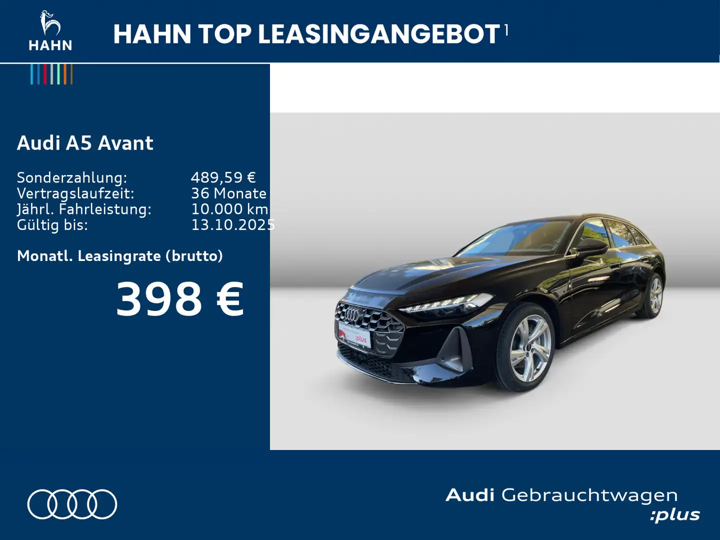Audi A5 2.0 TFSI S-tronic quattro AHK Navi CAM Schwarz - 2