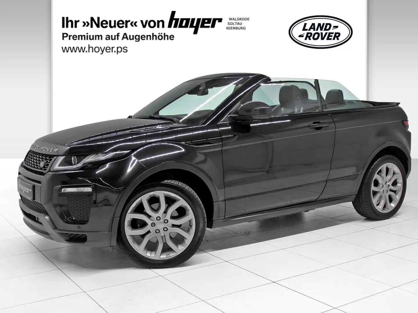 Land Rover Range Rover Evoque 2.0 TD4 Cabriolet HSE Dynamic AHK Negro - 1