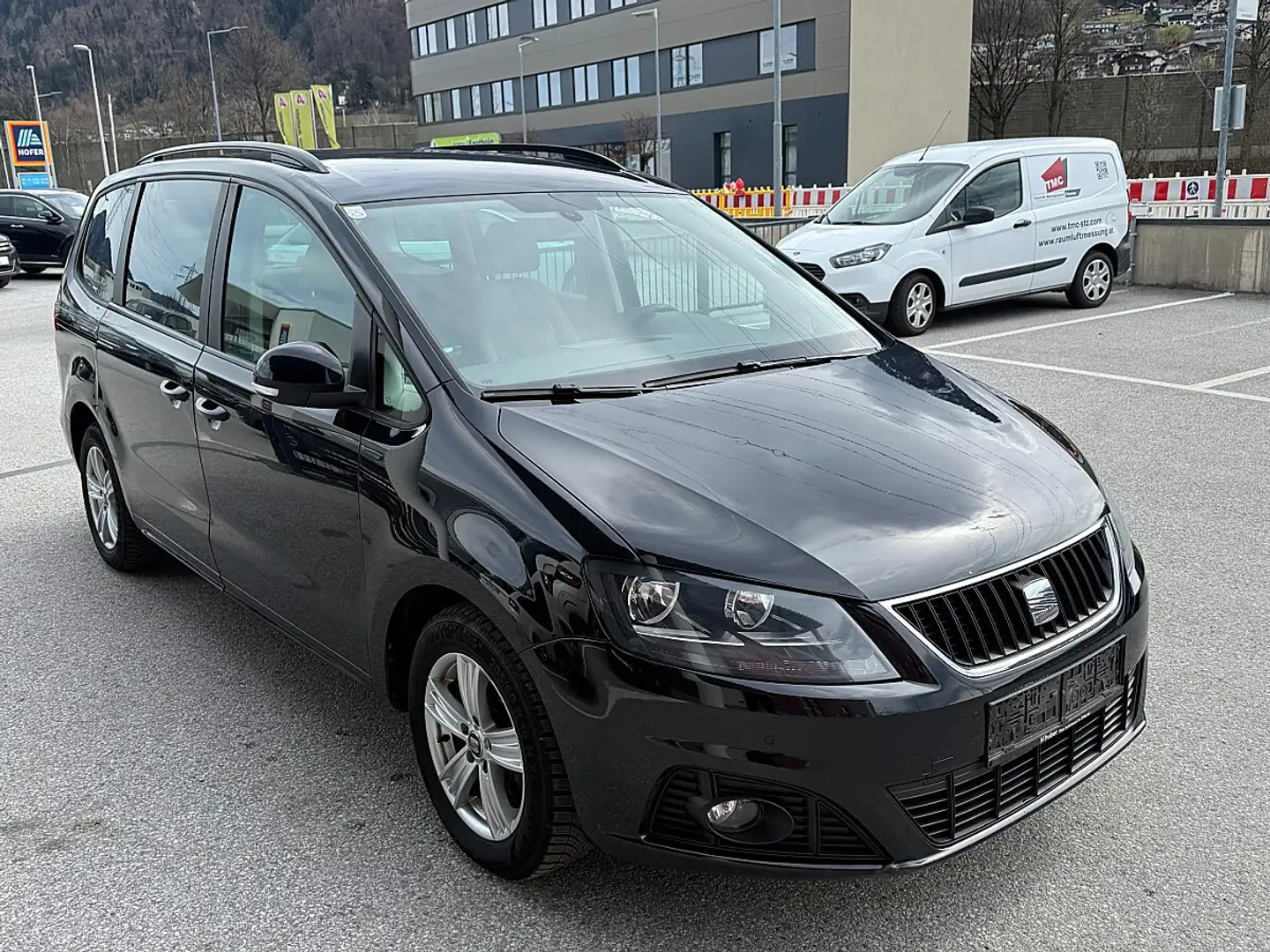 SEAT Alhambra Family 2,0 TDI CR DPF Schwarz - 2