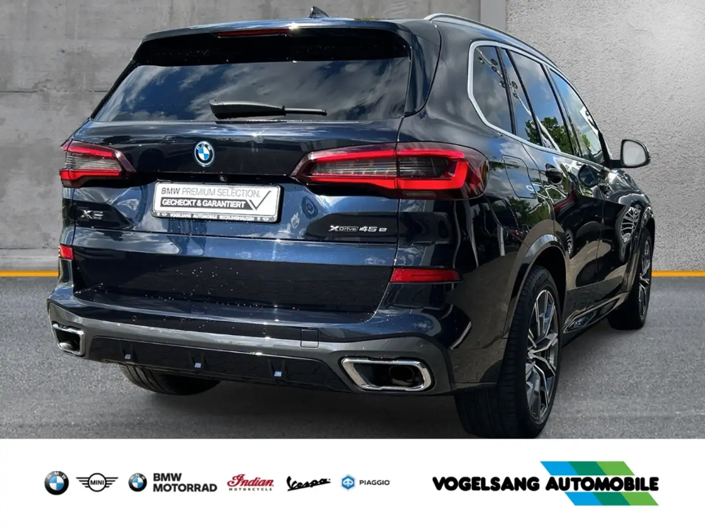 BMW X5 45 e M Sport Luftfederung Panorama Komfortsitze La Nero - 2