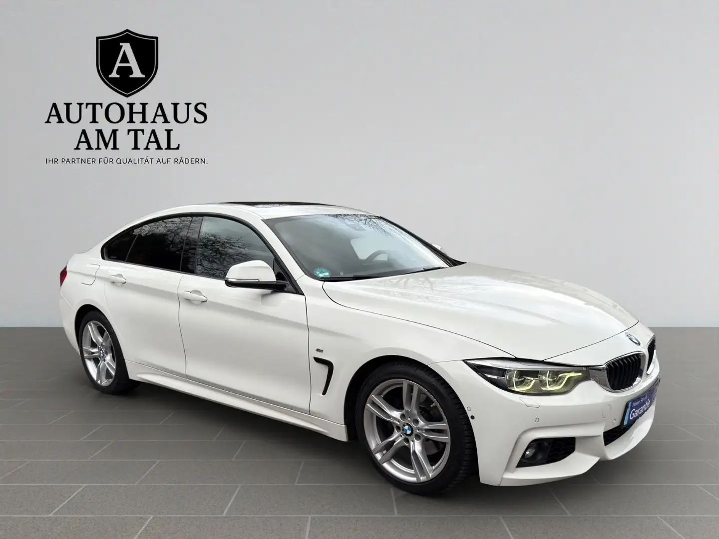 BMW 420 d Gran Coupe M-Sportpaket LED~HUD~GSD~360°Kam Wit - 1