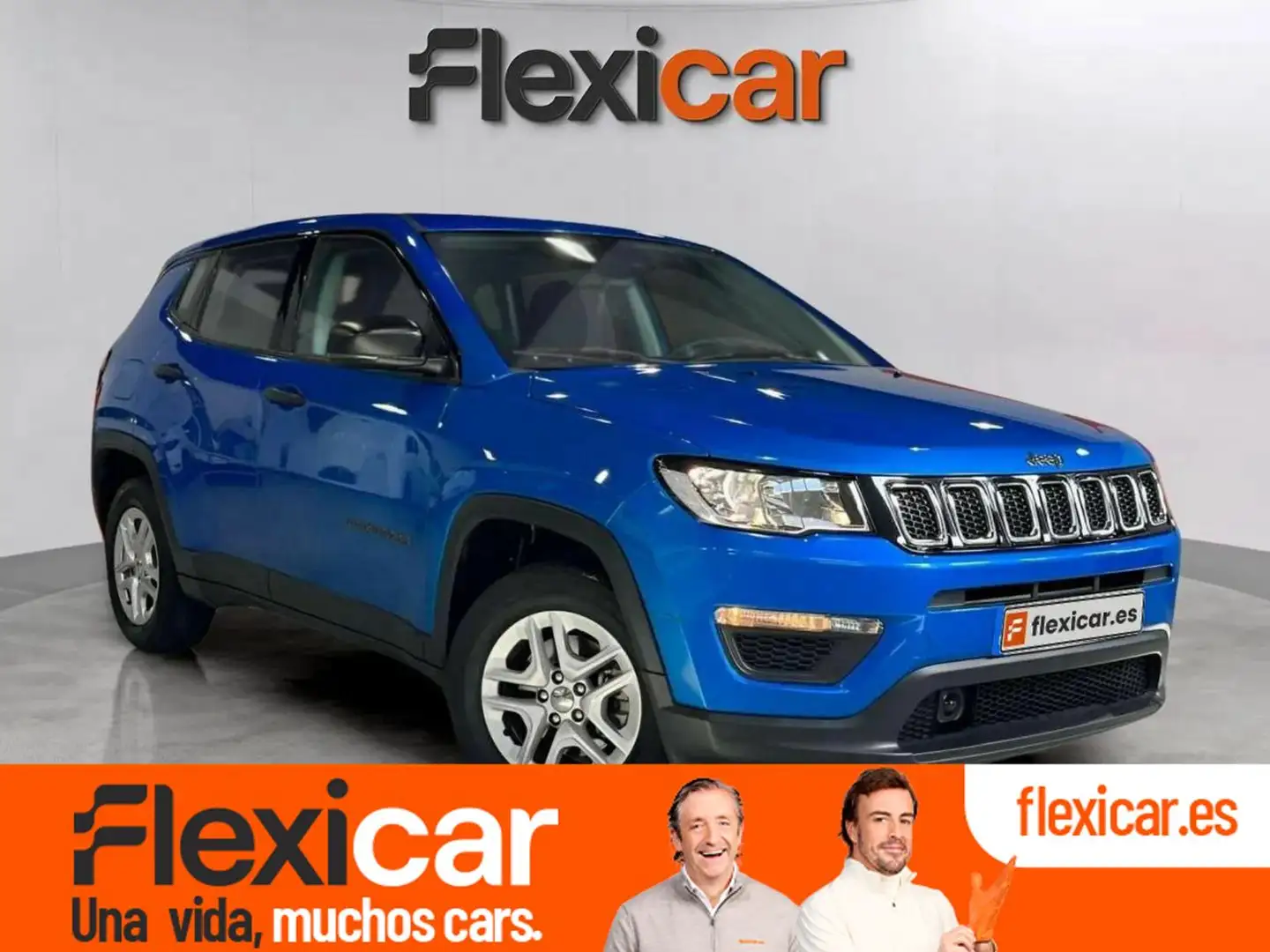 Jeep Compass 1.4 Multiair Sport 4x2 103kW Azul - 1