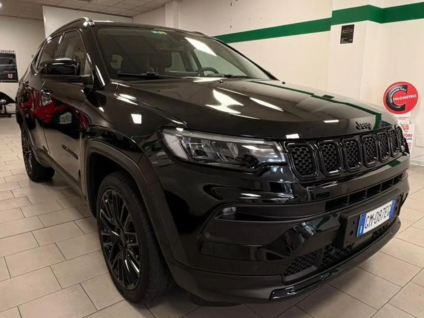 Jeep Compass Compass  2021 1.5 turbo t4 mhev Night Eagle 130cv Zwart - 1