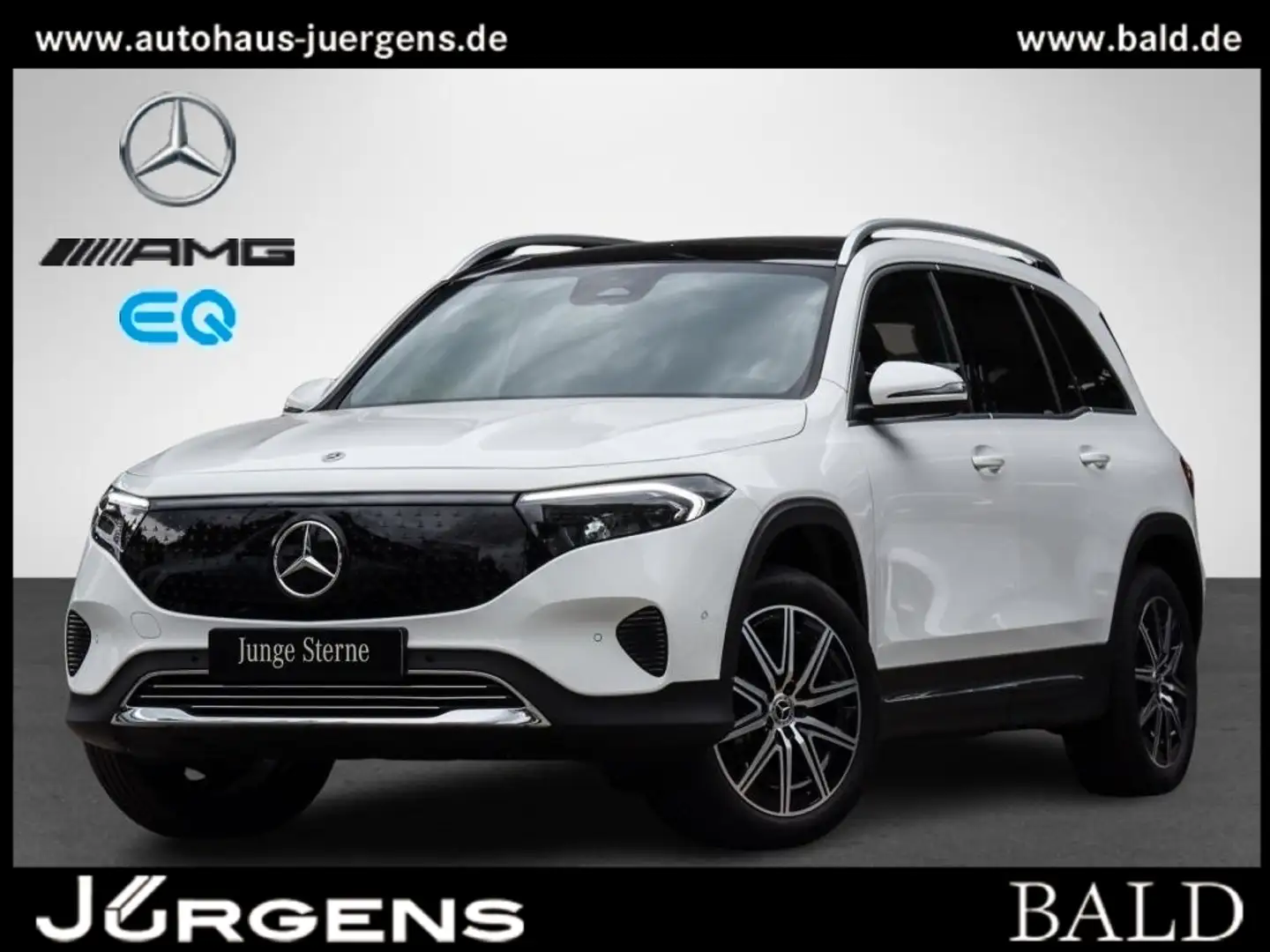Mercedes-Benz EQB 350 4M Progressive/Pano/Kamera/LED/Totw/Shz Blanc - 1