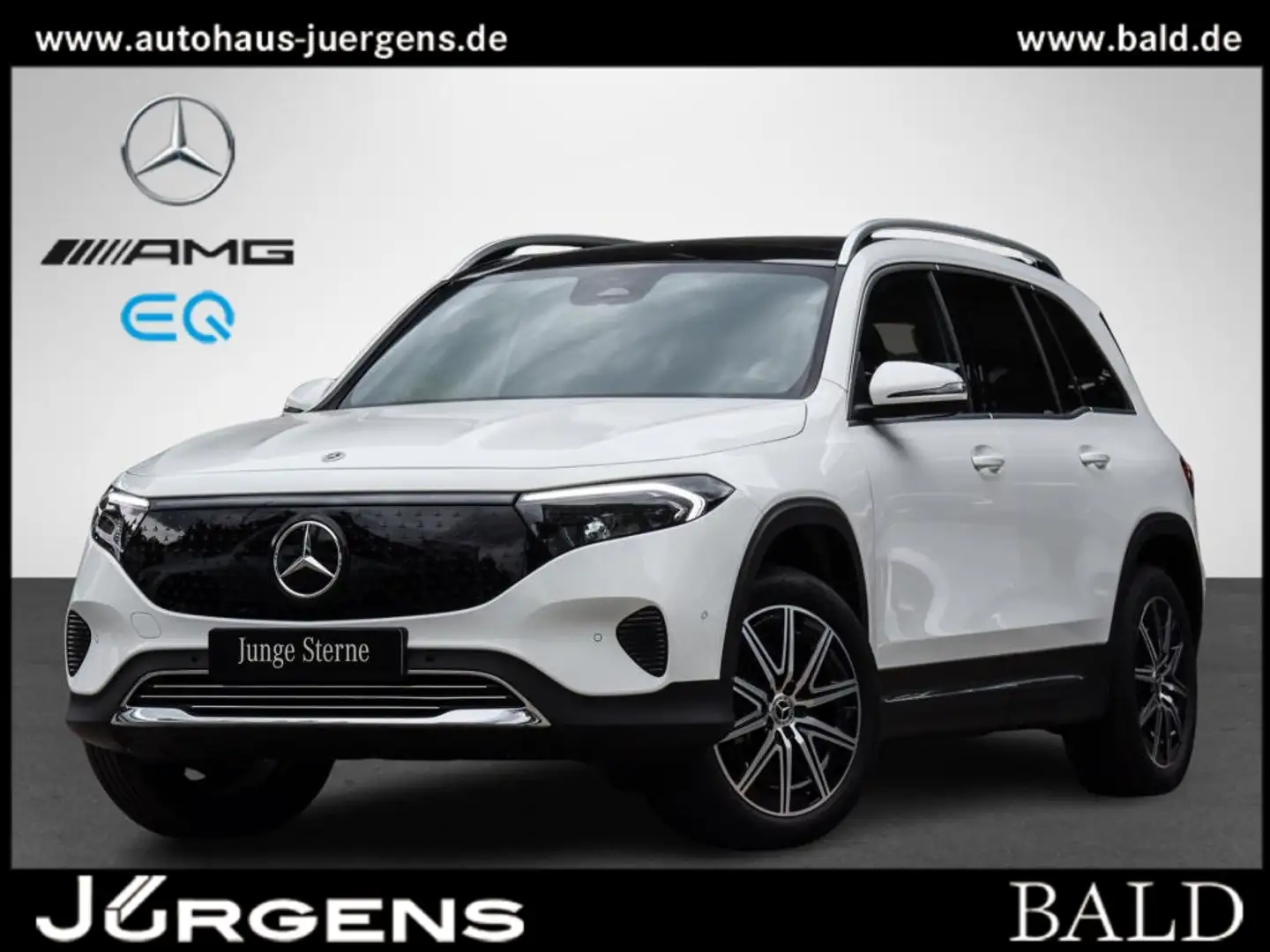 Mercedes-Benz EQB 350 4M Progressive/Pano/Kamera/LED/Totw/Shz Weiß - 1