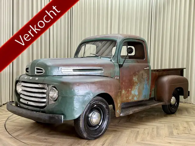 Ford F 1 USA Pick Up / Super Patina / Roestvrij / Flathead