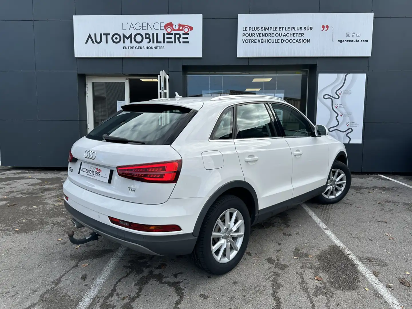 Audi Q3 2.0L TDI 150cv Business Line ORIGINE FRANCE Blanc - 2