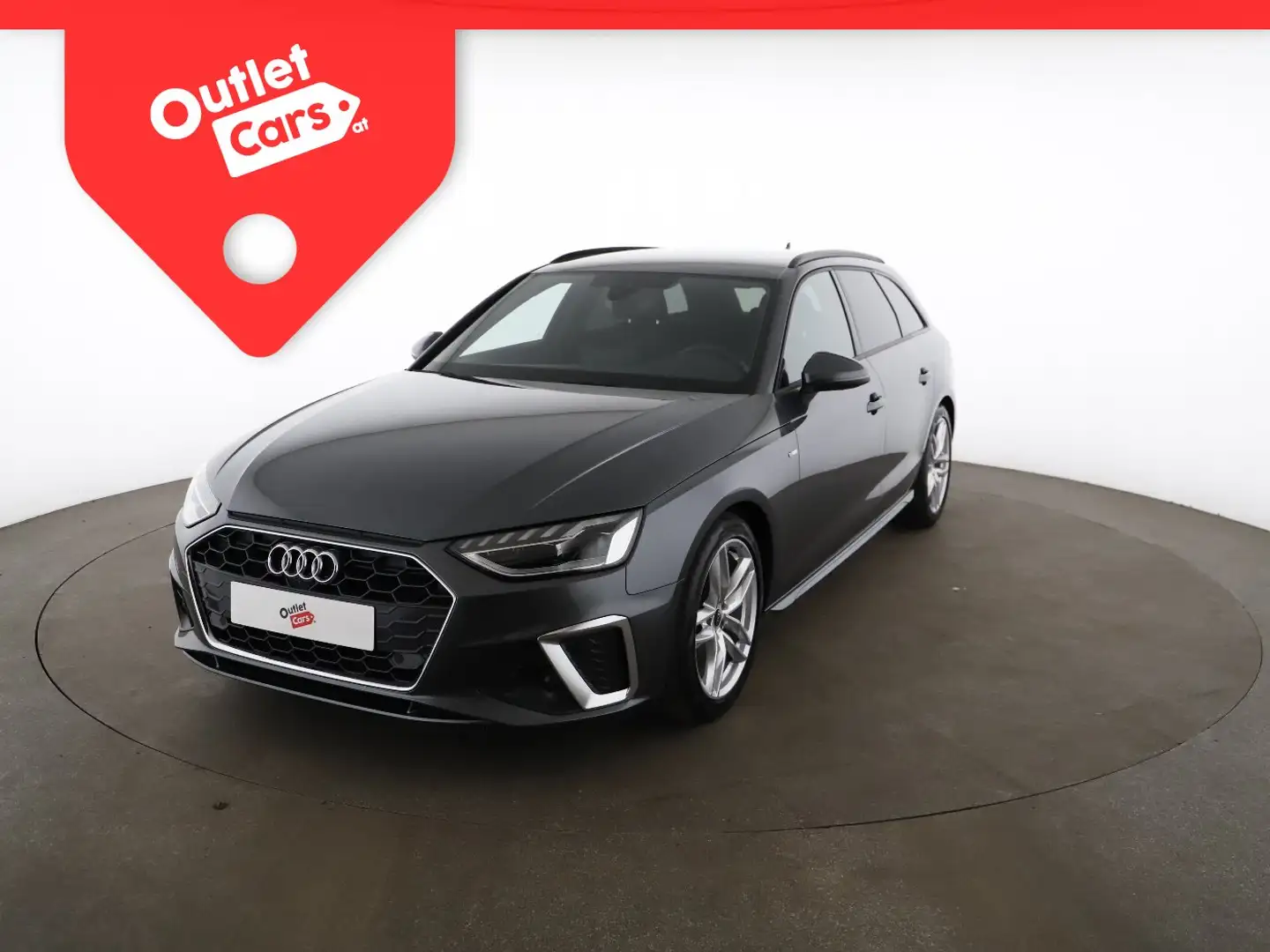 Audi A4 Avant 35 2.0 TDI S-Line AHK+LED+LEDER+NAVI+LM Grau - 1