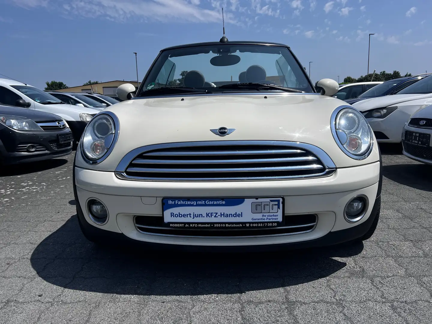 MINI Cooper Cabrio Cooper 1.6 Voll-Leder Xenon Blanc - 2