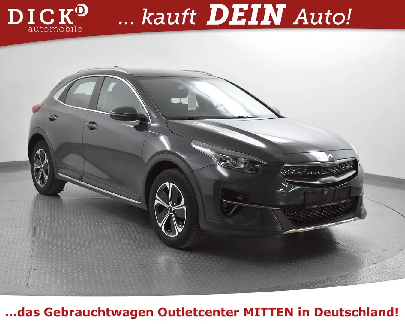 Kia XCeed 1.6 DCT Hyb Vision BILED+NAVI+KAMERA+SHZ+ Сірий - 1