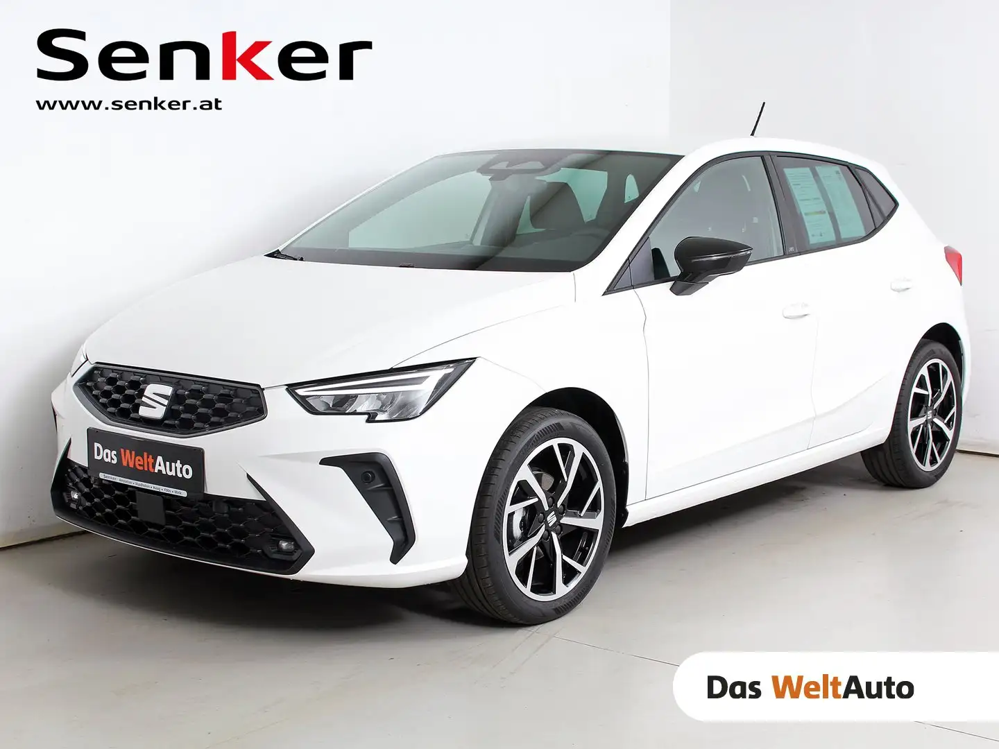 SEAT Ibiza FR Edition 1.0 TSI 95PS Weiß - 1