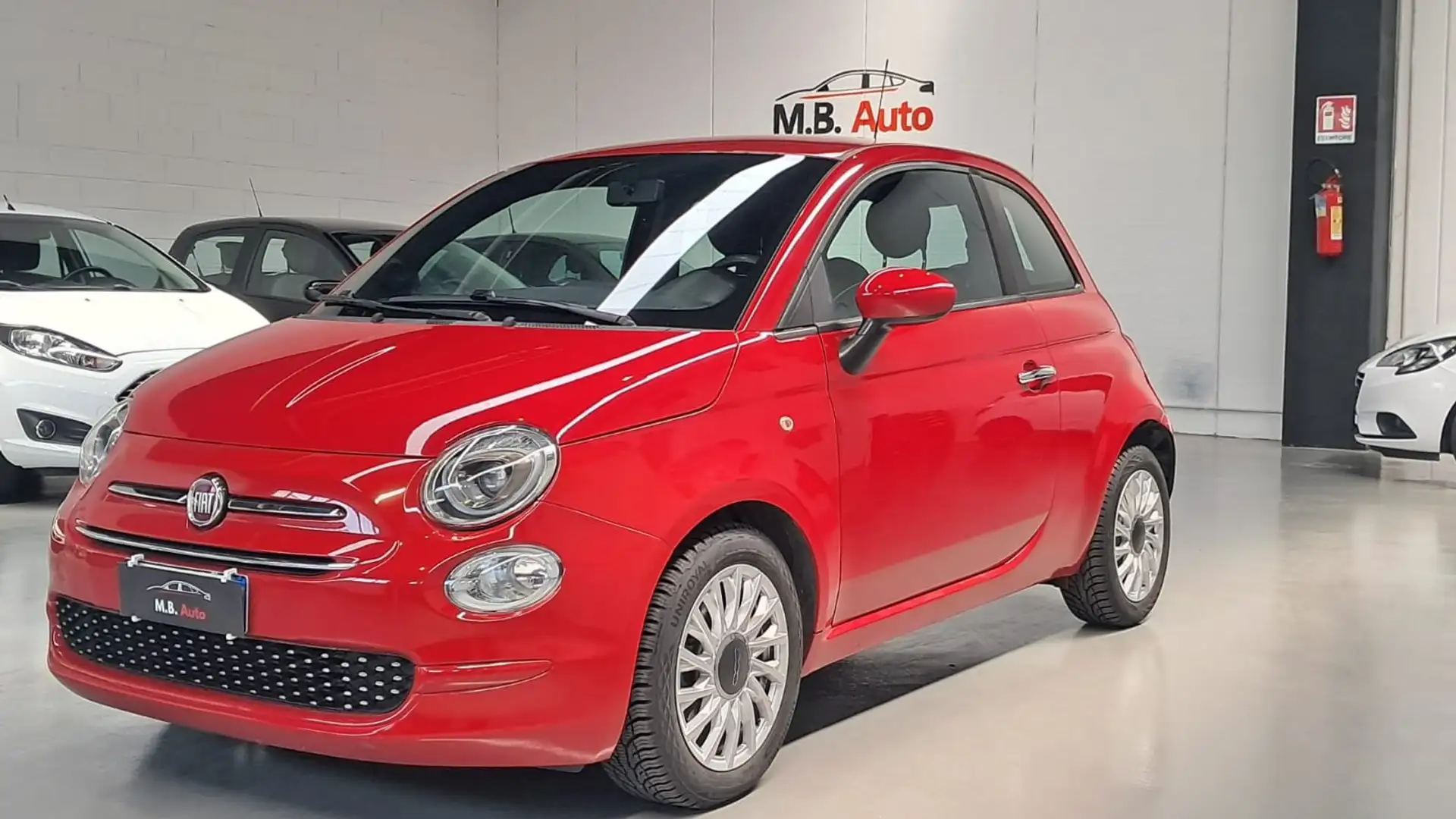 Fiat 500 500 1.0 hybrid Cult 70cv Rouge - 1