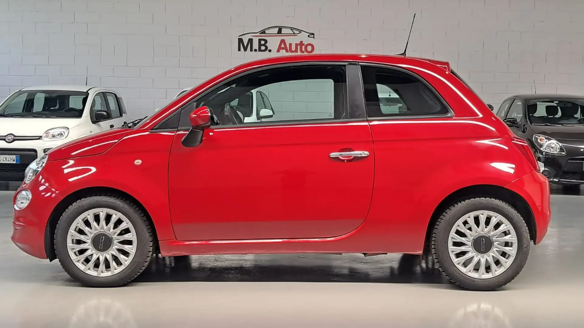 Fiat 500 500 1.0 hybrid Cult 70cv Rouge - 2