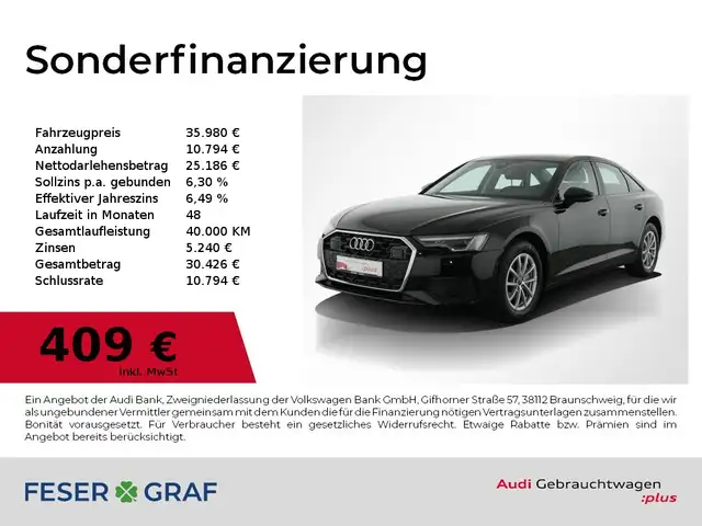 2024 Audi A6 in Black for sale