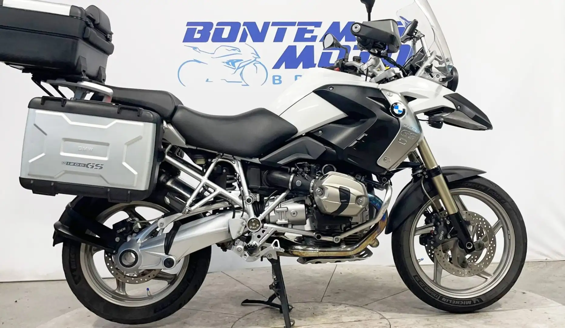 BMW R 1200 GS 2010 - BIALBERO + TOP CASE VARIO Grigio - 1