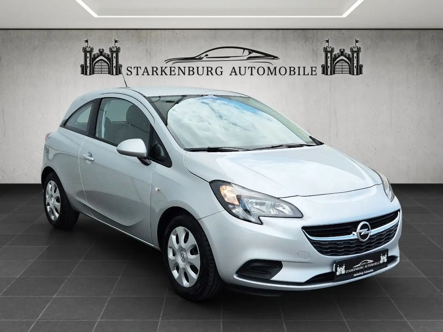 Opel Corsa E 1,4 Edition/Automatik/Servo/Klima/PDC/ Silber - 1