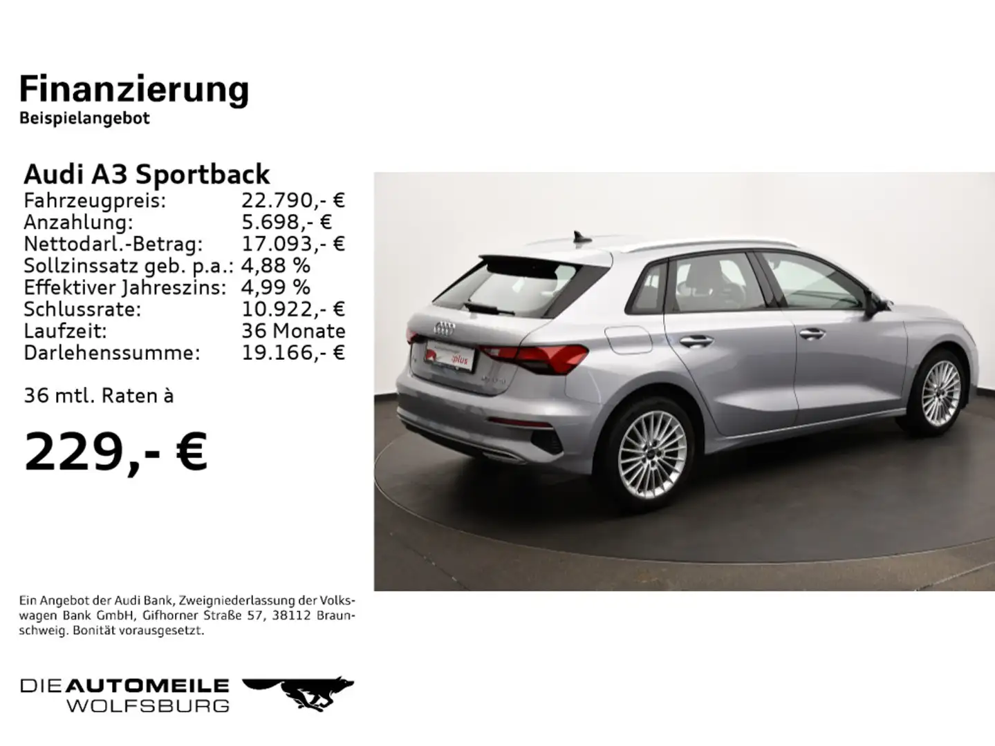 Audi A3 30 TFSI S-tronic advanced LED/AHK/T Zilver - 2