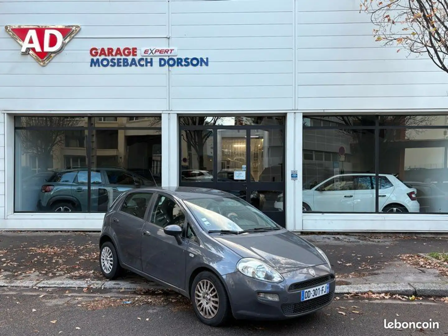 Fiat Punto 1.3 JTD 85 cv 2014 139000 kms Gris - 1