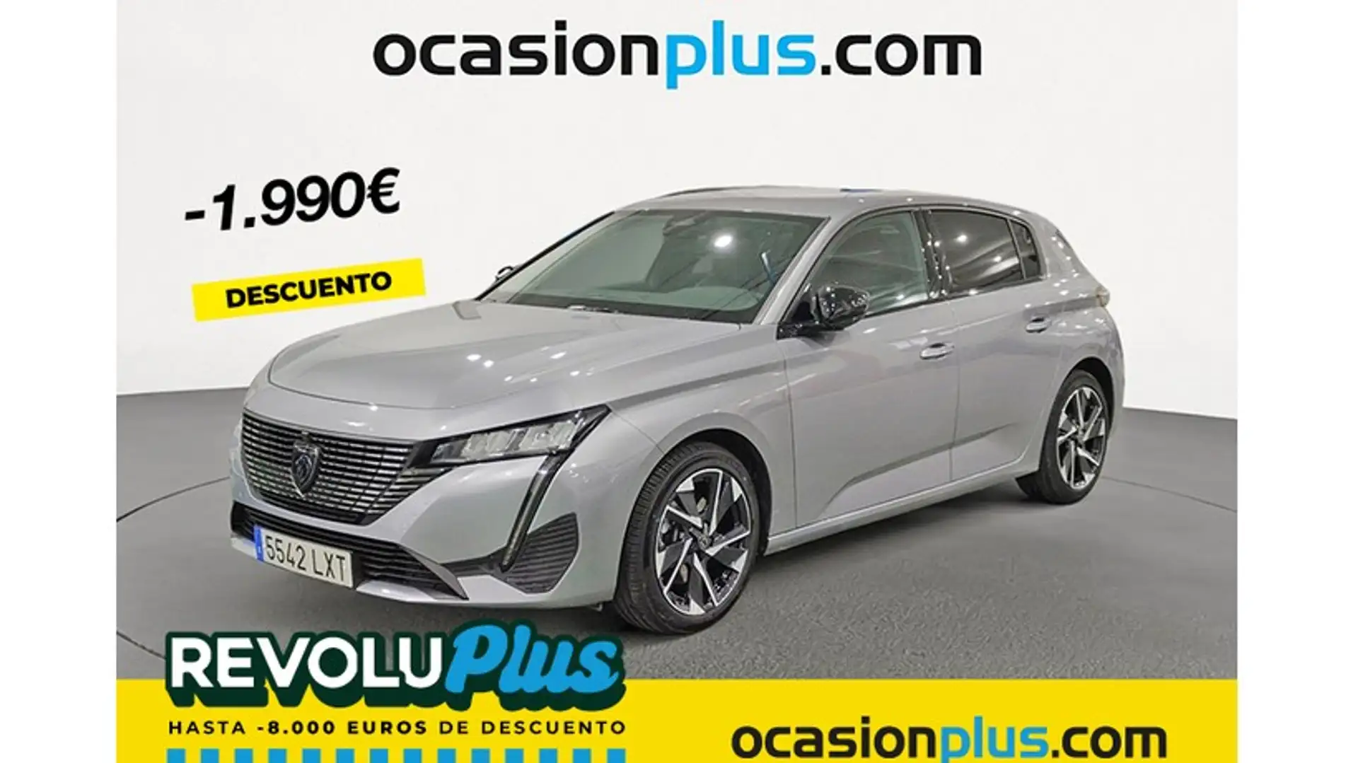 Peugeot 308 1.5 BlueHDi S&S Allure Pack EAT8 130 Gris - 1