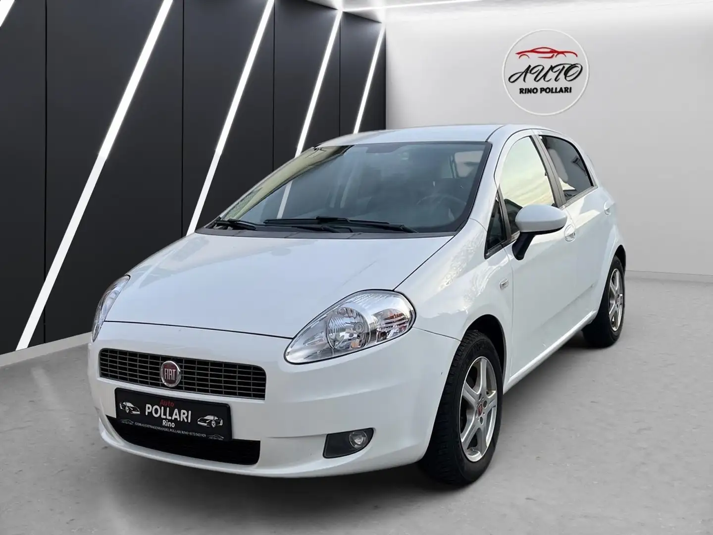 Fiat Grande Punto 1.4 8V Klima 35tkm 1 Hand Weiß - 1