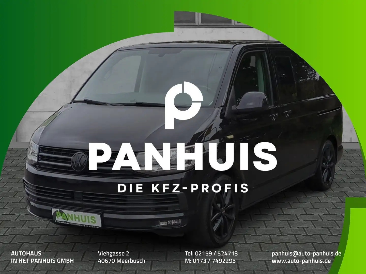 Volkswagen T6 Multivan AHK abnehmbar*Standheizung Schwarz - 1