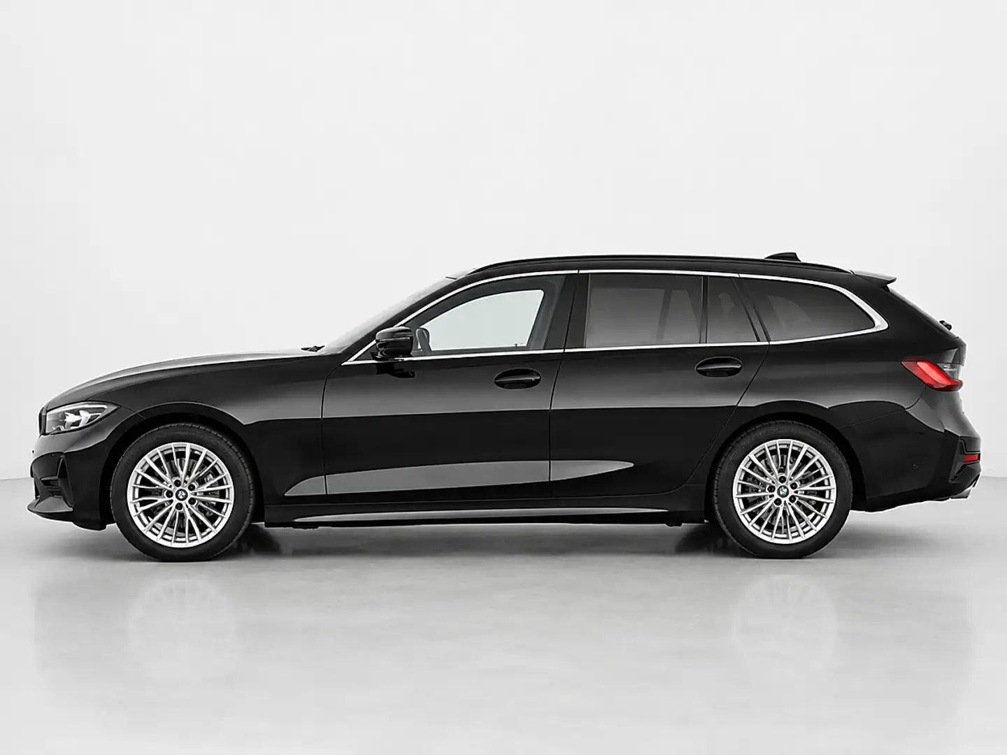 BMW 318 d Touring Aut.*VIRTUAL,SPORTSITZE...* Schwarz - 2