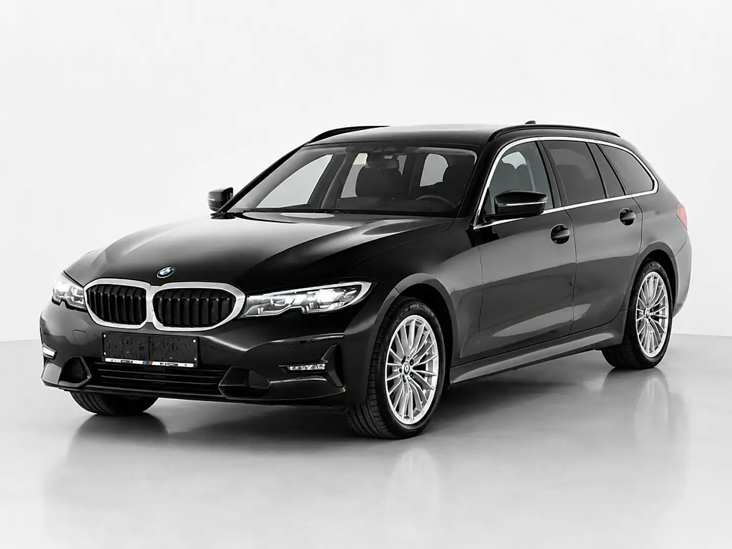 BMW 318 d Touring Aut.*VIRTUAL,SPORTSITZE...* Schwarz - 1