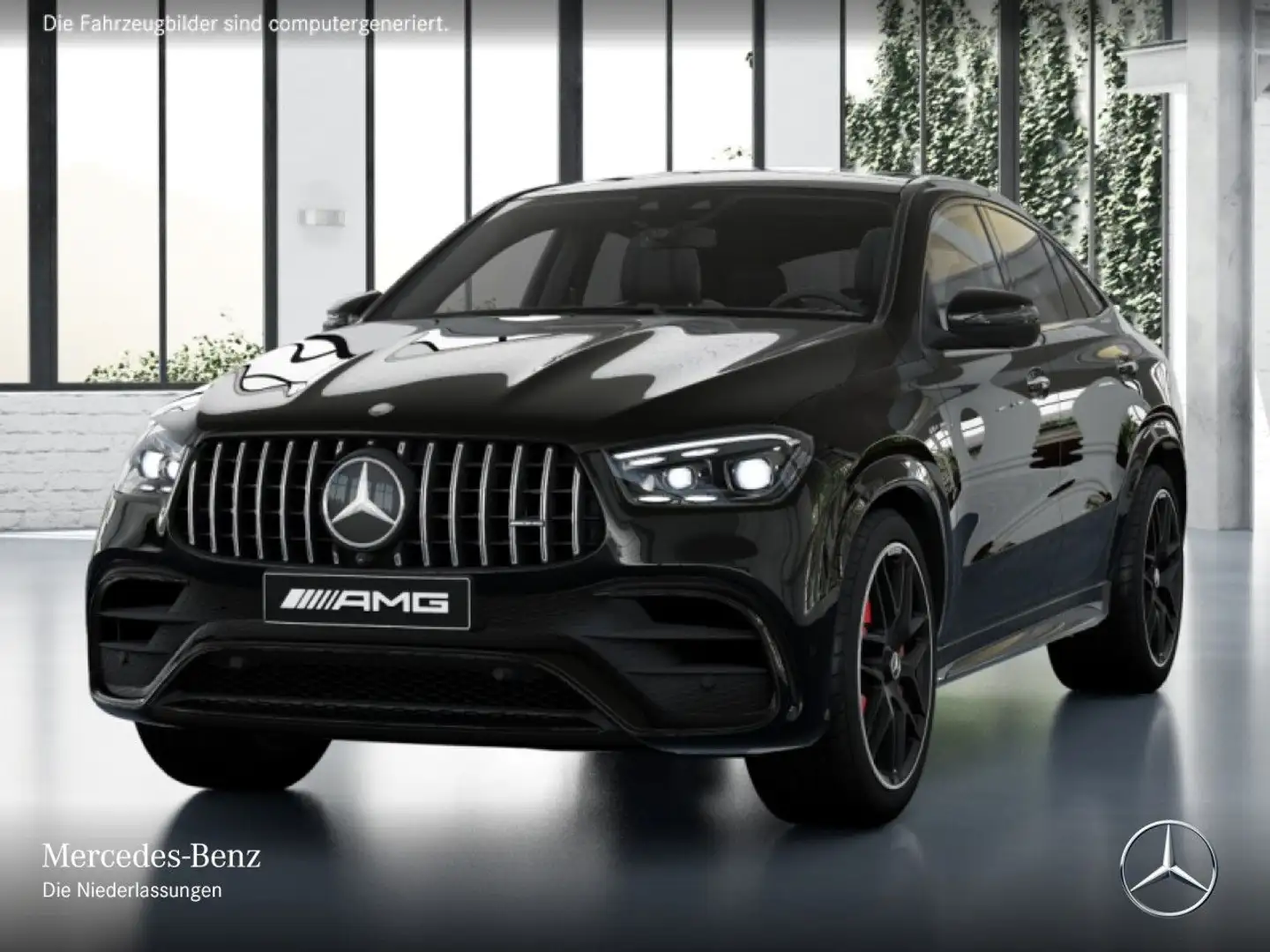 Mercedes-Benz GLE 63 AMG GLE 63 S Coupé 4M NIGHT+PANO+360+AHK+MULTIBEAM+9G Schwarz - 2