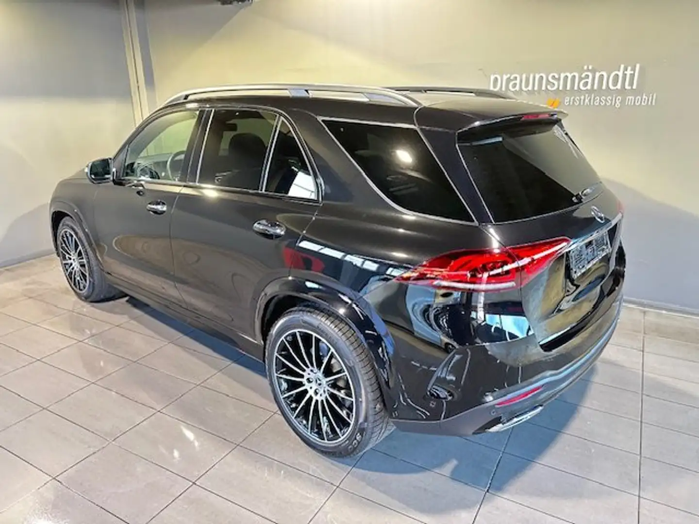 Mercedes-Benz GLE 300 d 4M AMG Night Distr/Pano/Sound/AHK/Airm Schwarz - 2