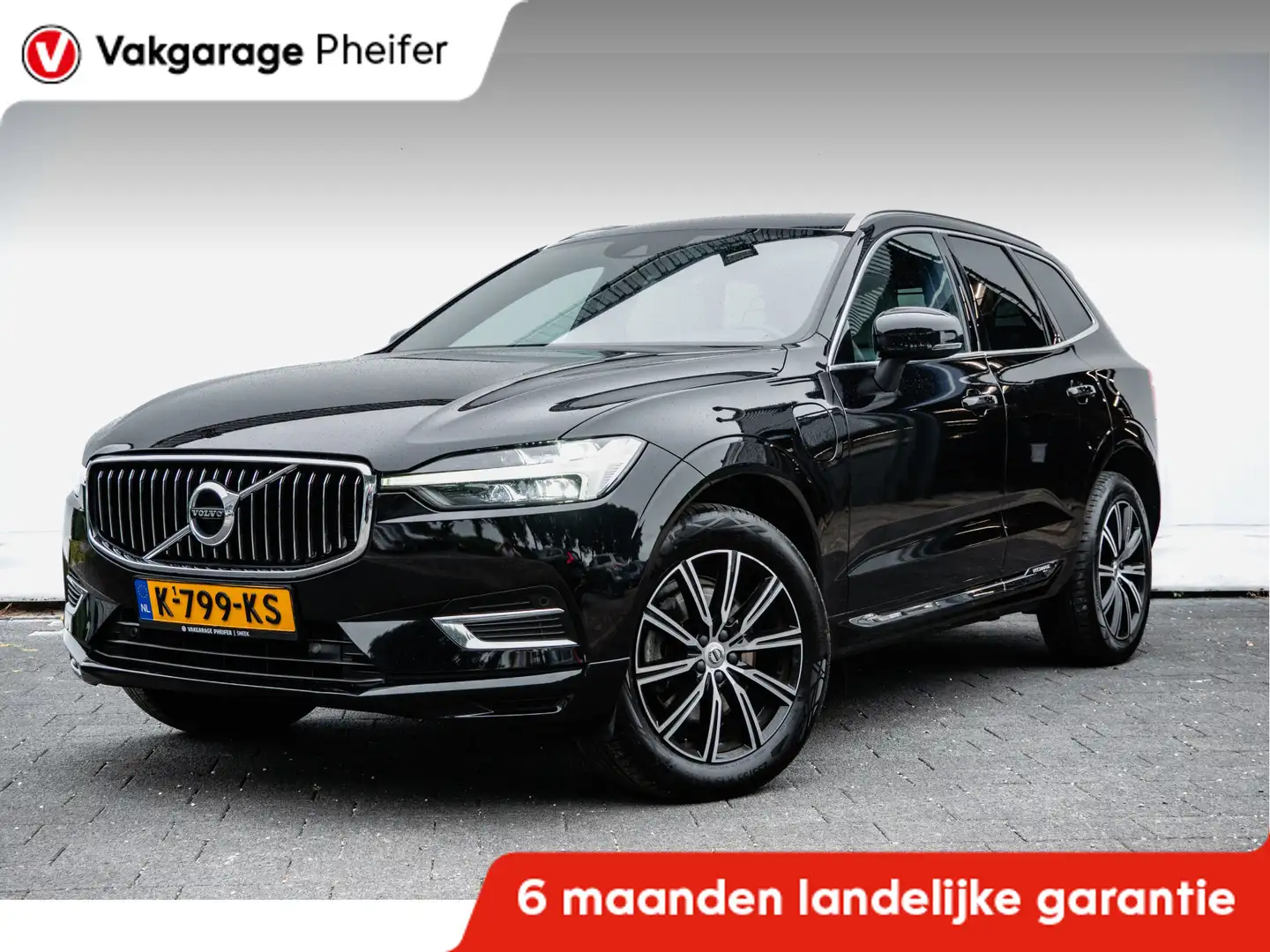 Volvo XC60 2.0 Recharge T6 AWD Inscription Trekhaak/ Panorama Schwarz - 1
