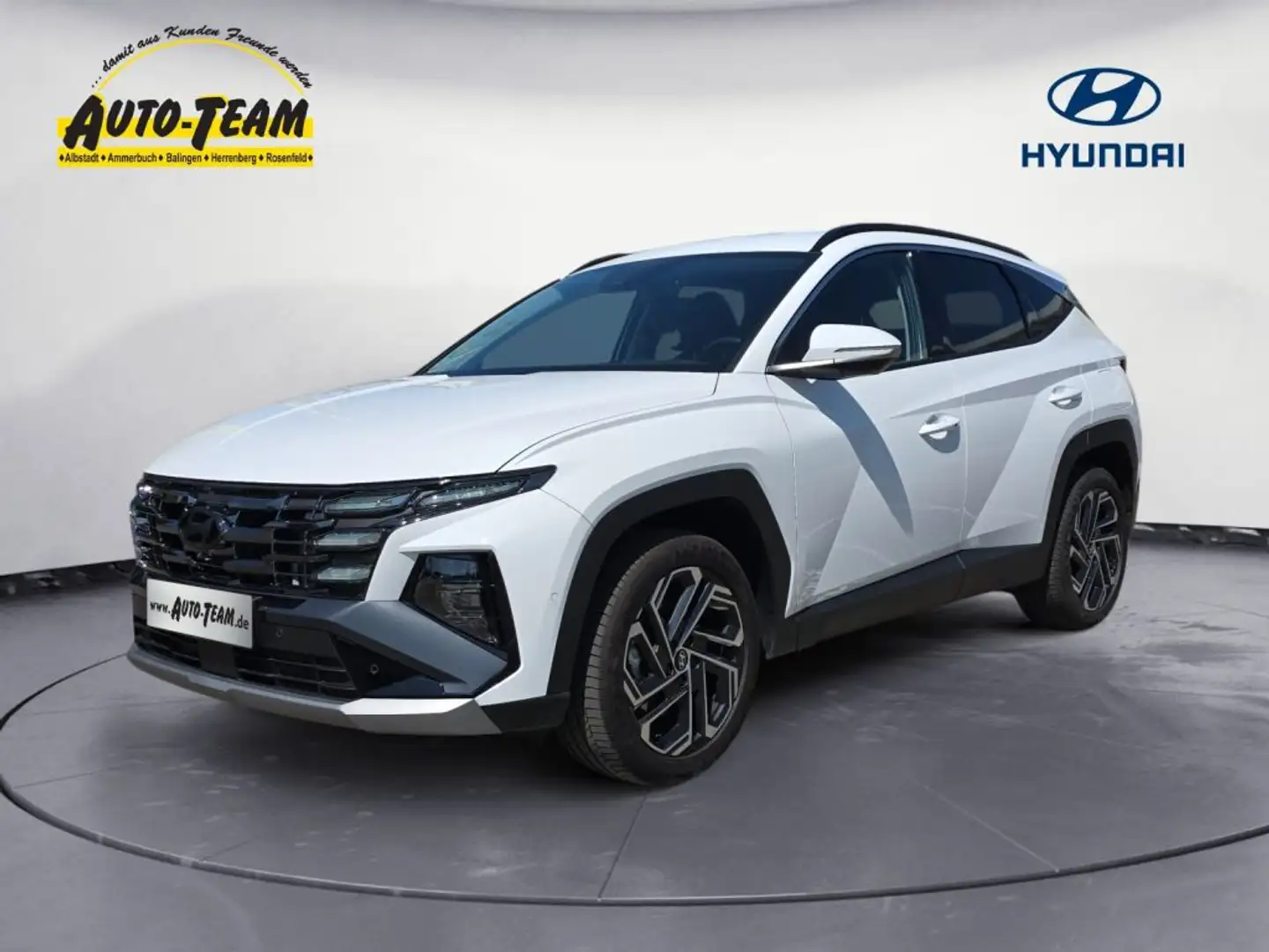 Hyundai TUCSON 1.6 T-GDi 48V-Hybrid 2WD DCT Prime (NX4e) Weiß - 1